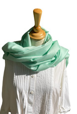 Pashmina scarf, coton with short fringles