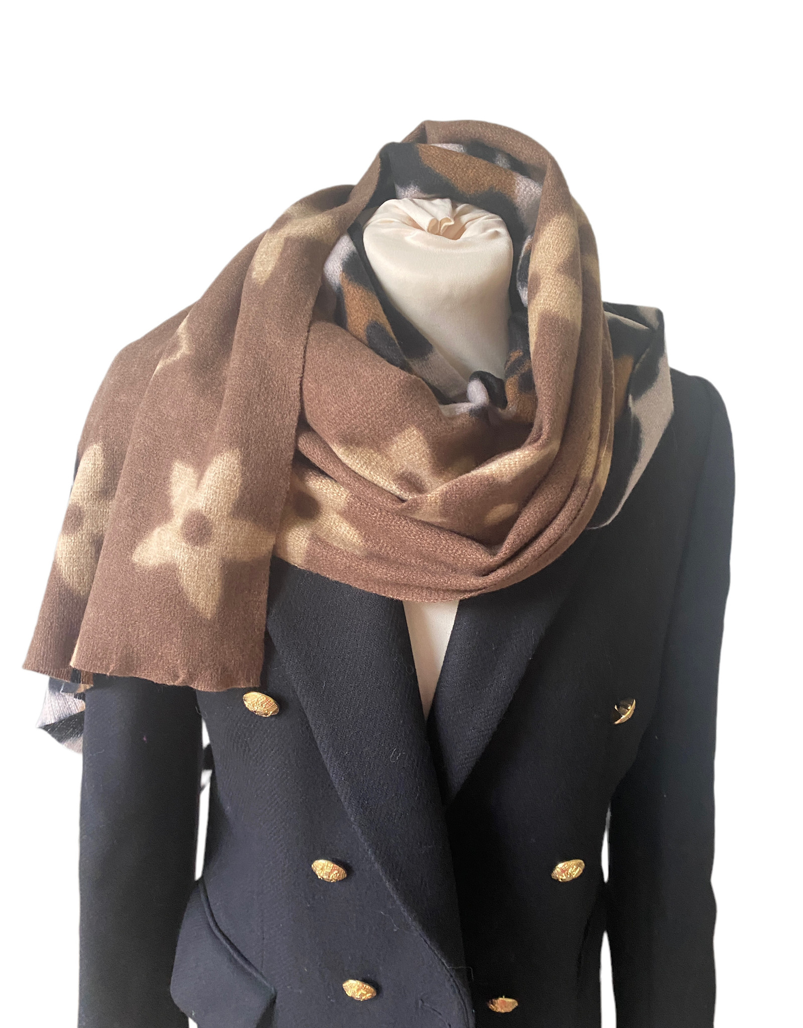 reykjavik scarf brown