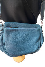 Supercomfy bumbag, in leather with wide belt