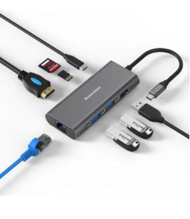 HC801 - USB-C HUB 8 in 1