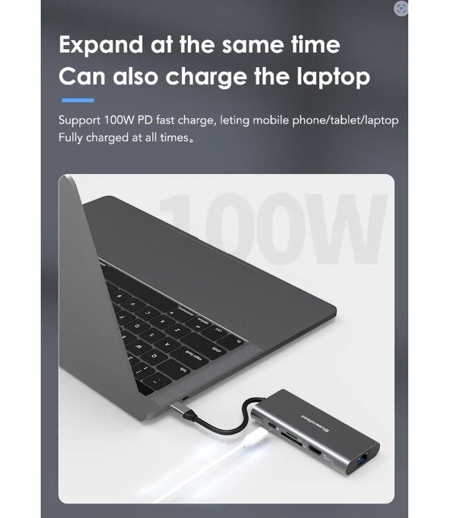 HC801 - USB-C HUB 8 in 1