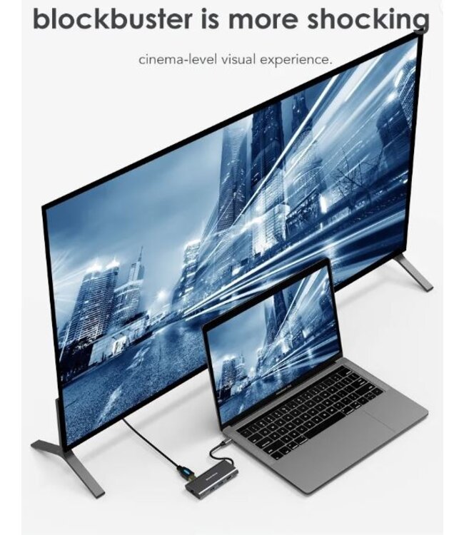 HC801 - USB-C HUB 8 in 1