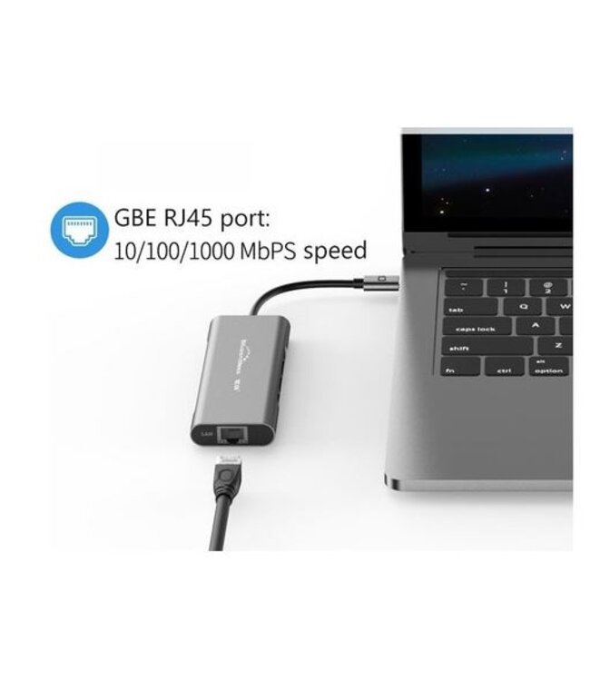 HC901  - USB-C HUB 9 in 1