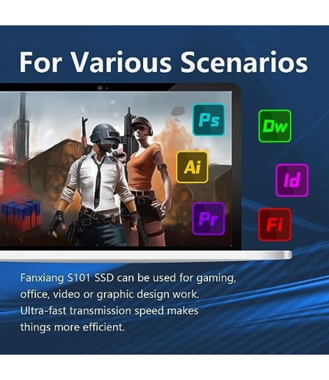 FANXINAG SSD S101Q - 1 TB SATA 2.5"