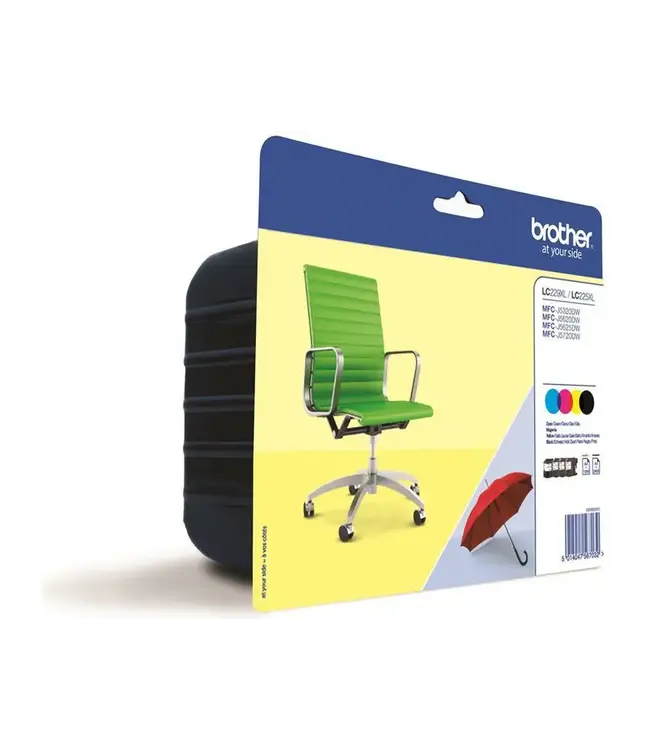 BROTHER LC-229XLVALBP multipack zwart + 3 kleuren (origineel)