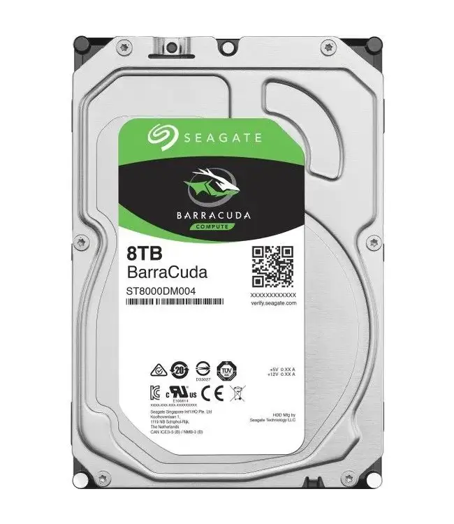 Seagate HDD Barracuda ST8000DM004 - 8 TB - 3.5" - SATA 6 GB/s - OEM