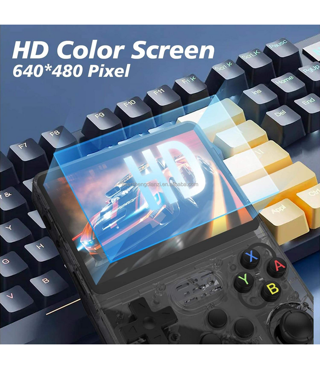 HP R36S HD Retro Handheld Game Console Linux 3.5 Inch Scherm