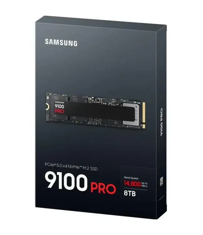 SAMSUNG Samsung 9100 PRO MZ-VAP8T0 - SSD - 8 TB - PCI Express 5.0 x4 (NVMe)