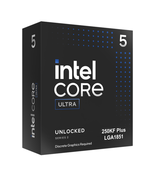 Intel Core Ultra 5 250KF PLUS - 18x - 4.20 GHz - LGA1851 Socket