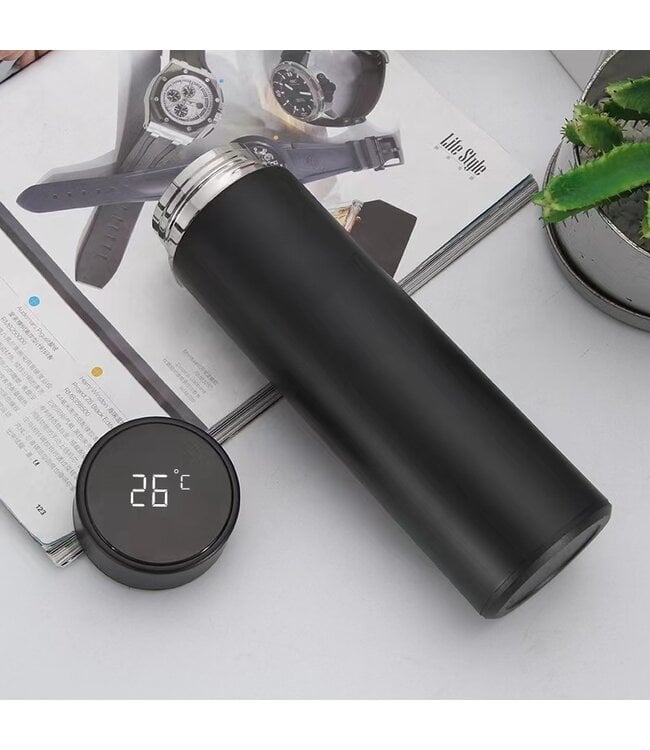 Digitale Slimme Thermos - Waterfles 304/316 Roestvrijstalen met Temperatuurdisplay