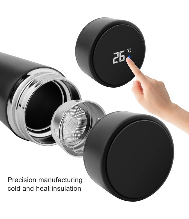 Temperatuur Digitale Thermos -  Smart Thermisch Roestvrijstalen Vacuümfles