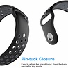 Strap-it® Strap-it Fitbit Versa sport band (zwart/grijs) Strap-it® Strap-it Fitbit Versa sport band (zwart/grijs)