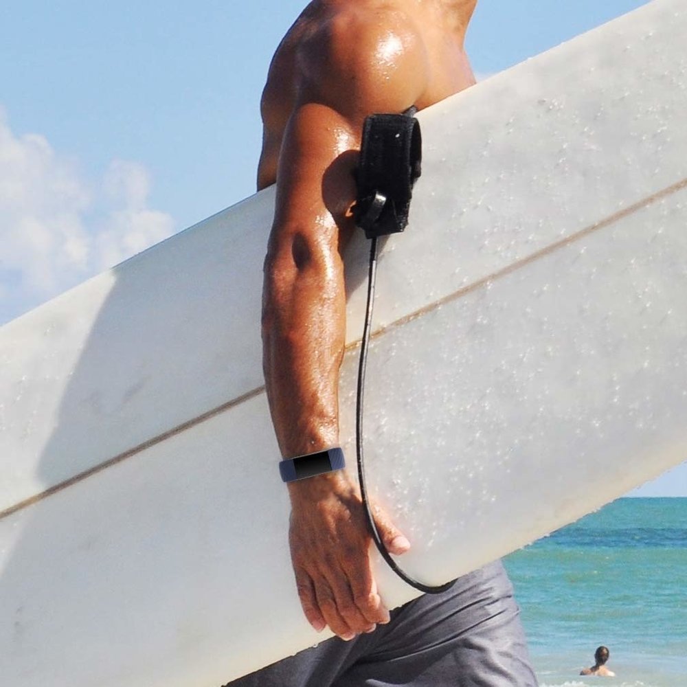 Strap-it® Strap-it Fitbit Charge 3 silicone band (donkerblauw)