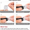 Strap-it® Strap-it Fitbit Inspire silicone band (wit) Strap-it® Strap-it Fitbit Inspire silicone band (wit)