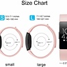 Strap-it® Strap-it Fitbit Inspire silicone band (roze) Strap-it® Strap-it Fitbit Inspire silicone band (roze)