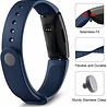 Strap-it® Strap-it Fitbit Inspire silicone band (blauw) Strap-it® Strap-it Fitbit Inspire silicone band (blauw)