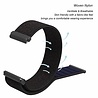 Strap-it® Strap-it Fitbit Versa nylon bandje (zwart) Strap-it® Strap-it Fitbit Versa nylon bandje (zwart)