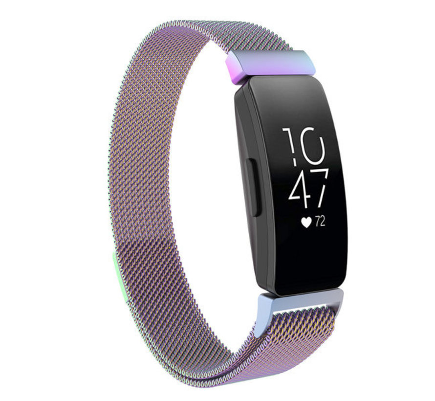 fitbit inspire rainbow band