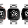 Strap-it® Strap-it Fitbit Versa stalen bandje (zilver) Strap-it® Strap-it Fitbit Versa stalen bandje (zilver)