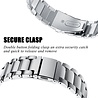 Strap-it® Strap-it Fitbit Versa stalen bandje (zilver) Strap-it® Strap-it Fitbit Versa stalen bandje (zilver)