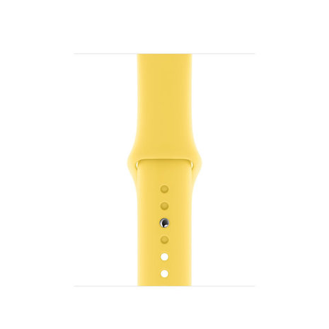 Strap-it® Strap-it Apple Watch silicone band (geel)