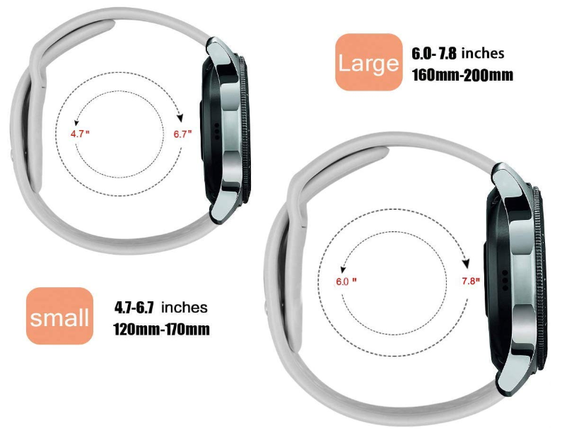 Compatible con la correa de reloj Polar Ignite, correas de repuesto de  silicona de 0.787 in para Polar Ignite/Polar Unite/Galaxy Watch Active 2