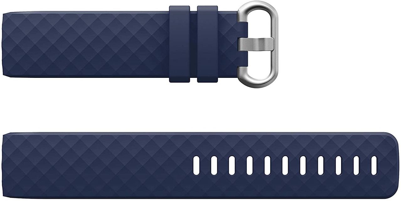 Strap-it® Strap-it Fitbit Charge 4 silicone band (donkerblauw)