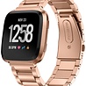 Strap-it® Strap-it Fitbit Versa stalen bandje (rosé goud) Strap-it® Strap-it Fitbit Versa stalen bandje (rosé goud)