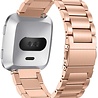 Strap-it® Strap-it Fitbit Versa stalen bandje (rosé goud) Strap-it® Strap-it Fitbit Versa stalen bandje (rosé goud)