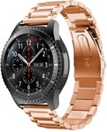 Strap-it® Strap-it Samsung Galaxy Watch stalen band 46mm (rosé goud)