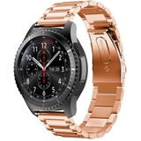 Strap-it® Samsung Galaxy Watch stalen band 46mm (rosé goud)