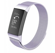 Strap-it® Fitbit Charge 3 Milanese band (lila)