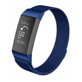 Strap-it® Fitbit Charge 3 Milanese band (blauw)