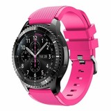Strap-it® Samsung Galaxy Watch siliconen bandje 46mm (knalroze)
