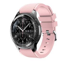 Strap-it® Samsung Galaxy Watch siliconen bandje 46mm (roze)