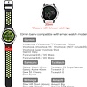 Strap-it® Strap-it Garmin Vivoactive 3 sport band (zwart/geel) Strap-it® Strap-it Garmin Vivoactive 3 sport band (zwart/geel)