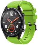 Strap-it® Strap-it Huawei Watch GT 2 siliconen bandje (lichtgroen)