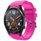 Strap-it® Huawei Watch GT 2 siliconen bandje (knalroze)