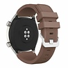 Strap-it® Strap-it Huawei Watch GT siliconen bandje (koffiebruin) Strap-it® Strap-it Huawei Watch GT siliconen bandje (koffiebruin)