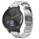 Strap-it® Strap-it Garmin Vivomove HR stalen band (zilver)