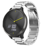 Strap-it® Garmin Vivomove HR stalen band (zilver)