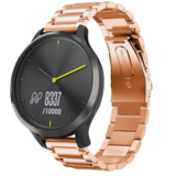Strap-it® Garmin Vivomove HR stalen band (rosé goud)