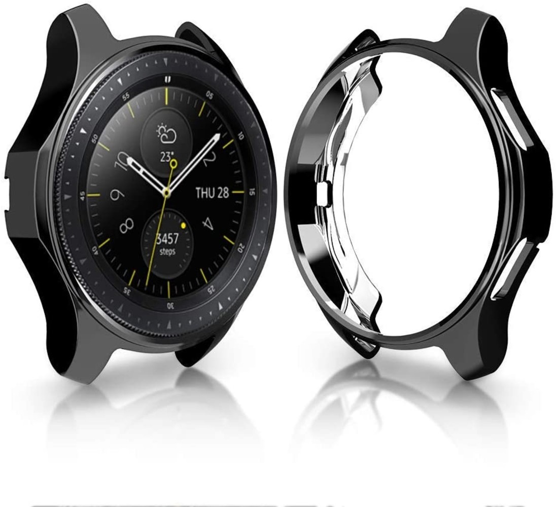 Samsung Galaxy Watch TPU case 42mm zwart Smartwatchbanden