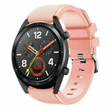 Strap-it® Huawei Watch GT 2 siliconen bandje (roze)