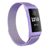 Strap-it® Fitbit Charge 4 Milanese band (lila)