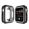 Strap-it® Strap-it Apple Watch TPU case (zwart-metalic) Strap-it® Strap-it Apple Watch TPU case (zwart-metalic)