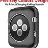 Strap-it® Strap-it Apple Watch TPU case (zwart-metalic) Strap-it® Strap-it Apple Watch TPU case (zwart-metalic)