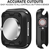 Strap-it® Strap-it Apple Watch TPU shock case (zwart) Strap-it® Strap-it Apple Watch TPU shock case (zwart)