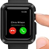 Strap-it® Strap-it Apple Watch TPU shock case (zwart) Strap-it® Strap-it Apple Watch TPU shock case (zwart)