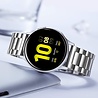 Strap-it® Strap-it Samsung Galaxy Watch Active stalen band (zilver) Strap-it® Strap-it Samsung Galaxy Watch Active stalen band (zilver)